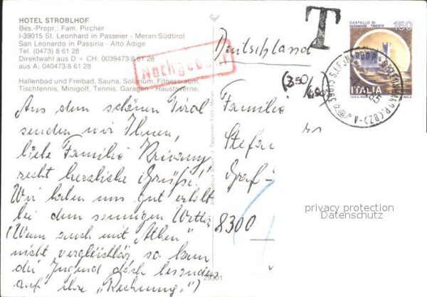 St Leonhard Passeier Hotel Strobelhof – Bild 2