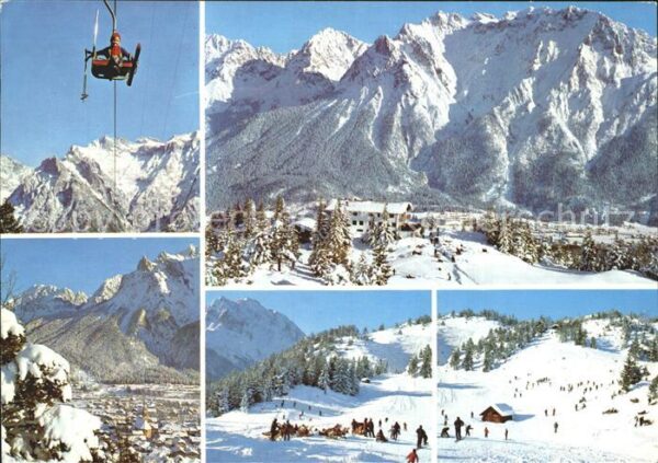 Mittenwald Bayern Kranzberg Kranzberglift Berggaststätte