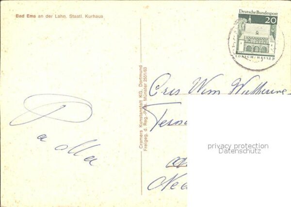 Bad Ems Staatliches Kurhaus – Bild 2