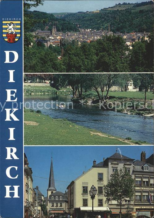 Diekirch Panorama Canotage sur la Sure Zone piét