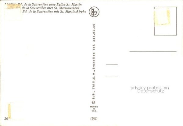 Liege Luettich Sankt Martinskirche – Bild 2