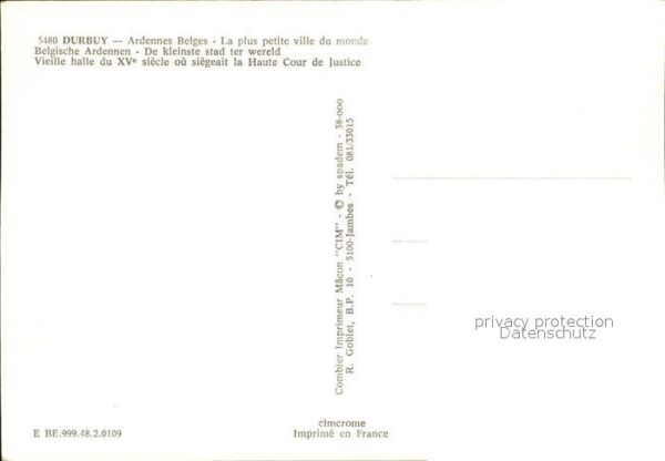 Durbuy Haute Cour de Justice – Bild 2