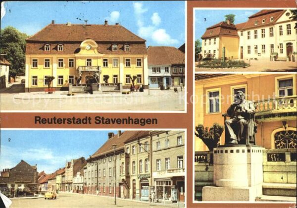 Stavenhagen Fritz Reuter- Literatur- Museum Markt F