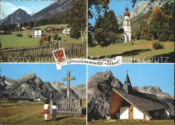 Gnadenwald Sankt Martin Walderalm Kapelle