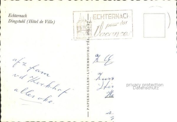 Echternach Dingstuhl Hotel de Ville – Bild 2