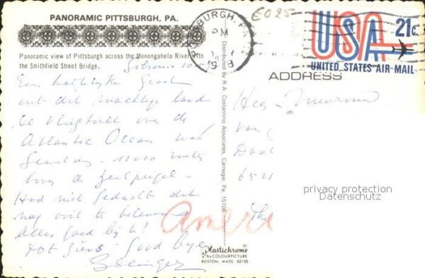 Pittsburg Pennsylvania Panorama – Bild 2