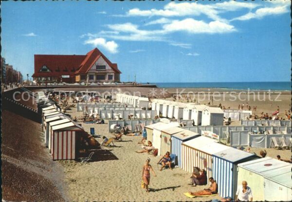 Middelkerke Strand mit Casino