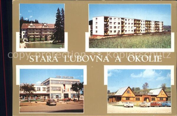 Stara Lubovna Hochhäuser Platz