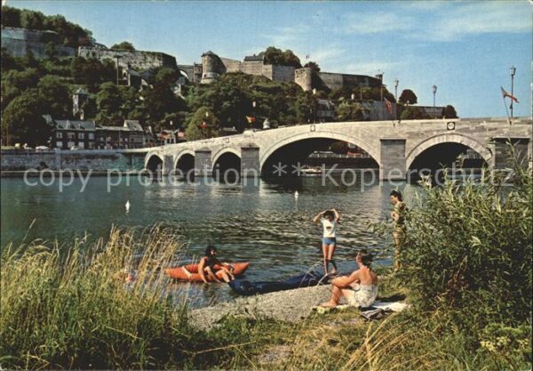 Namur Wallonie Pont de Jambes et Citadelle