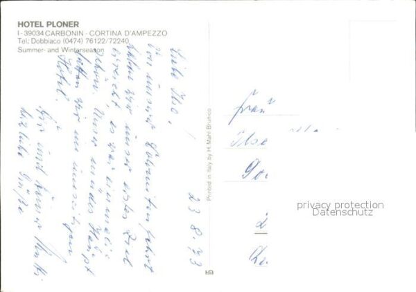 Cortina d Ampezzo Hotel Ploner – Bild 2