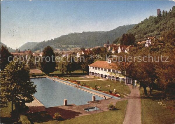 Bad Liebenzell Freischwimmbad Burg Liebenzell