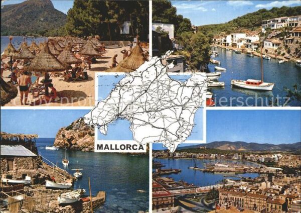 Mallorca Strand Hafen Panorama