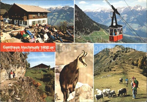 Meran Merano Gasthaus Hochmut Seilbahn Vellauer Fels