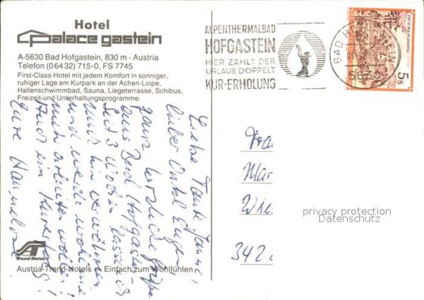 Bad Hofgastein Hotel Palace Gastein – Bild 2