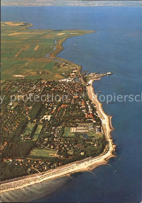 Wyk Foehr Fliegeraufnahme Süd- und Oststrand