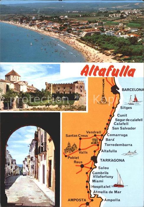 Altafulla Diversos aspectos de la ciudad Costa Do