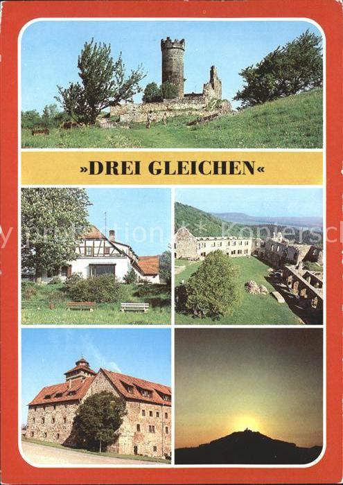 Drei Gleichen Mühlburg Gaststätte Freudenthal Burgrui