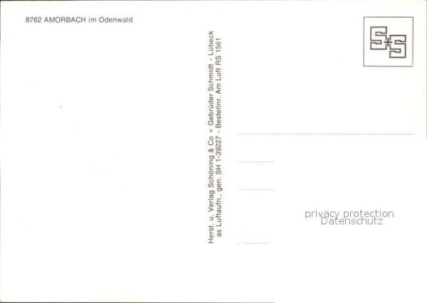 Amorbach Miltenberg Odenwald Fliegeraufnahme – Bild 2