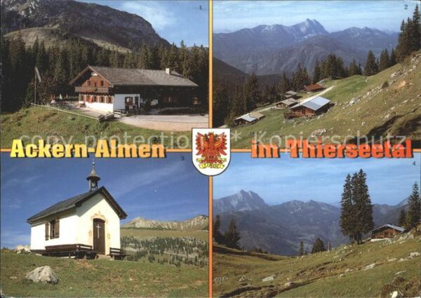 Thiersee Gasthaus Ackern Almen Thierseetal Kapel