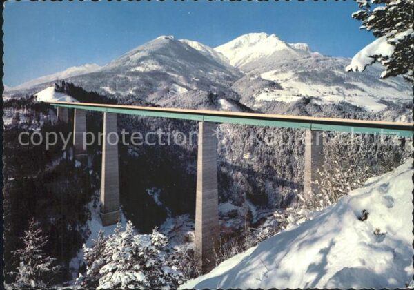 Innsbruck Europabrücke Brennerautobahn Nockspitze