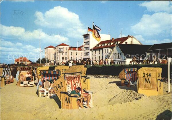 Duhnen Nordsee Strand Strandkorb Hotel