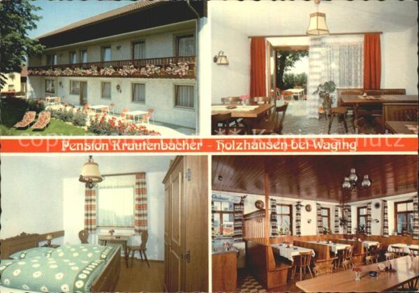 Holzhausen Waging See Pension Krautenbacher Gastraum Doppelzi