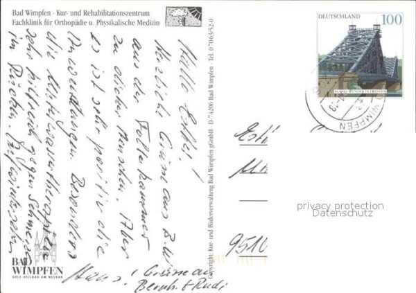 Bad Wimpfen Kurzentrum Rehazentrum Fliegeraufnahme – Bild 2