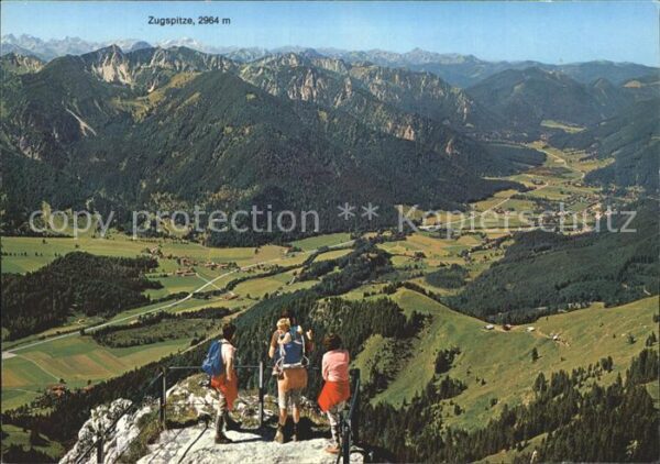 Wendelstein Berg Bergwandern Blick über Fischbachau Schl