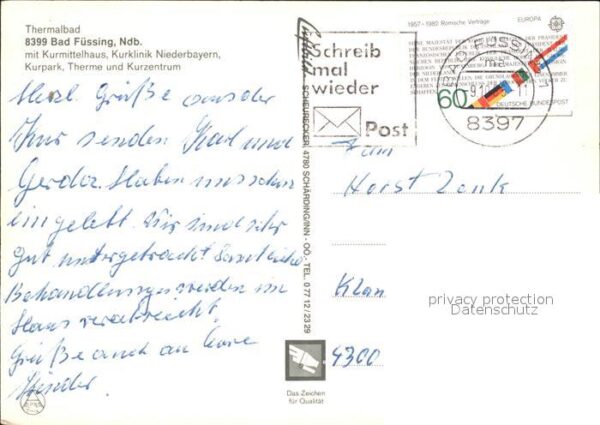 Bad Fuessing Thermalbad Kurmittelhaus Kurklinik Kurp – Bild 2