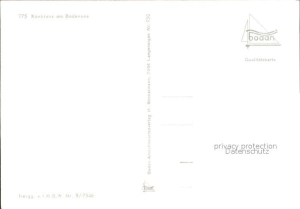 Konstanz Bodensee Säntis Alpenkette Fliegeraufnahme – Bild 2