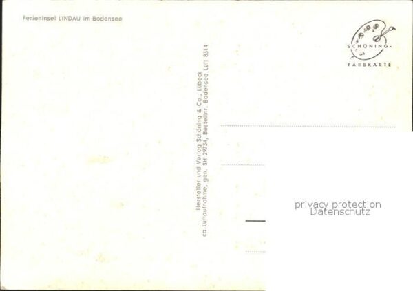 Lindau Bodensee Alpenkette Fliegeraufnahme – Bild 2
