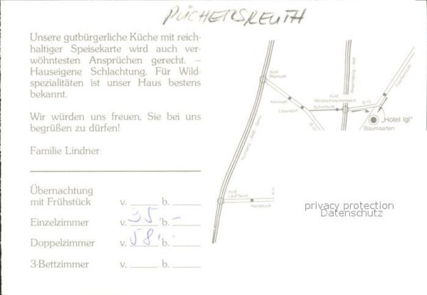 Baumgarten Puechersreuth Hotel Gasthof Igl – Bild 2