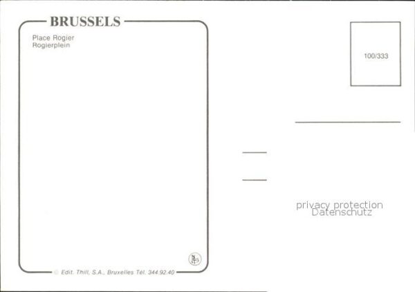 Brussels Place Rogier Sheraton Hotel Hochhaus – Bild 2