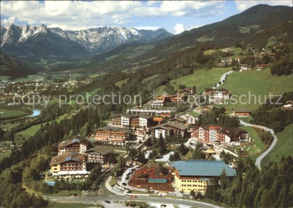 Sankt Johann Pongau Ferienparadies Alpendorf Gebirgspanoram