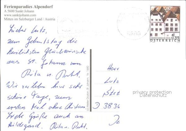 Sankt Johann Pongau Ferienparadies Alpendorf Gebirgspanoram – Bild 2