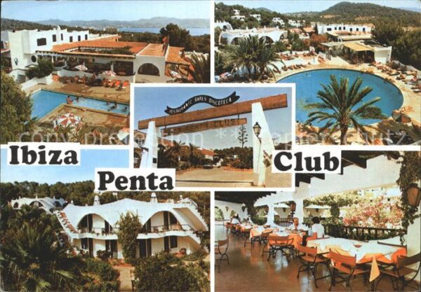 San Antonio Abad Ibiza Penta Club Swimming Pool Ristoran