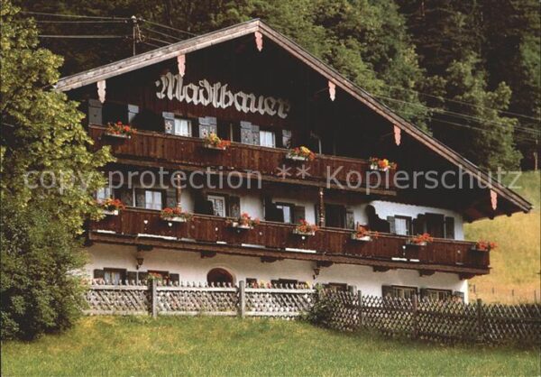 Karlstein Oberbayern Alpengasthof Madlbauer