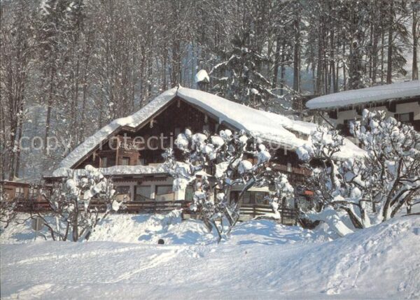 Muehlau Oberaudorf Cafe Pension Dörfl Winterpanorama