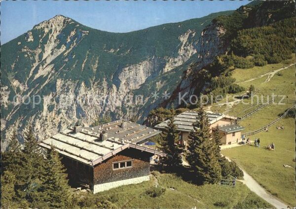 Bad Reichenhall Rasthaus Schlegelmulde am Predigstuhl D