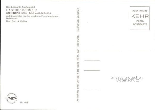Inzell Gasthof Schmelz Fassadenmalerei Das Sch – Bild 2