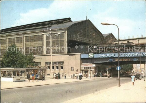 Berlin Bahnhof Friedrichstrasse Hauptstadt der
