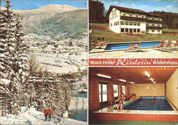 Bodenmais Waldhotel Riederin Swimming Pool Hallen