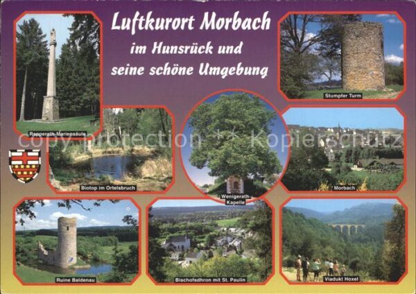 Morbach Hunsrueck Luftkurort und seine Umgebung