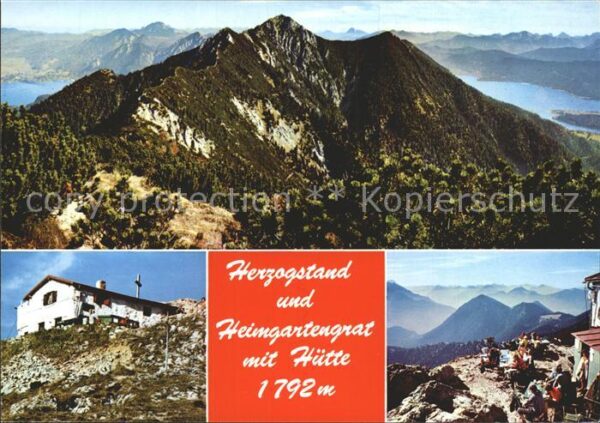 Herzogstandhaus Herzogstandgipfel Heimgartengrat Berghü