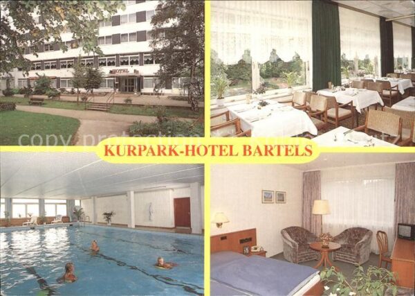 Bad Gandersheim Kurpark Hotel Bartels Restaurant Hallen
