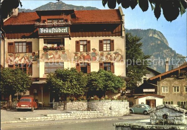 Garmisch-Partenkirchen Gasthaus Bräustüberl des ehem. hochfürs