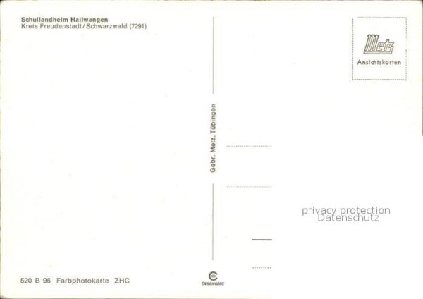 Hallwangen Schullandheim Schwarzwald Fliegeraufnah – Bild 2