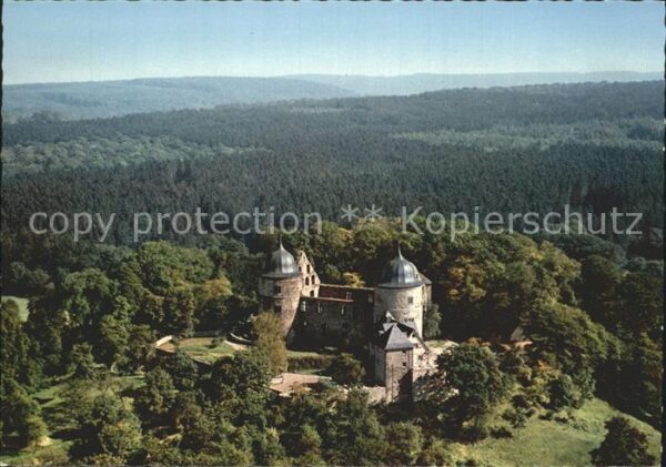 Sababurg Dornröschenschloss im Reinhardswald jet