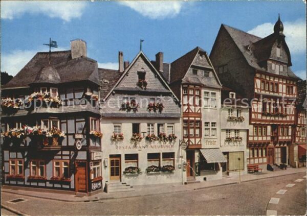 Adenau Ahrweiler Rheinland-Pfalz Hotel Historisches Haus Fachwerkhäuser