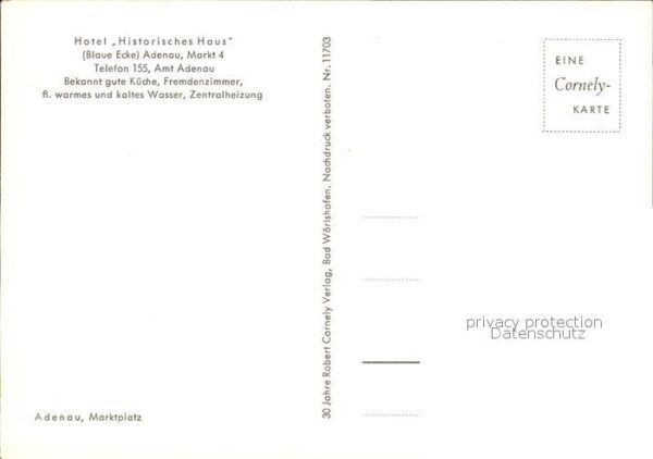 Adenau Ahrweiler Rheinland-Pfalz Hotel Historisches Haus Fachwerkhäuser – Bild 2